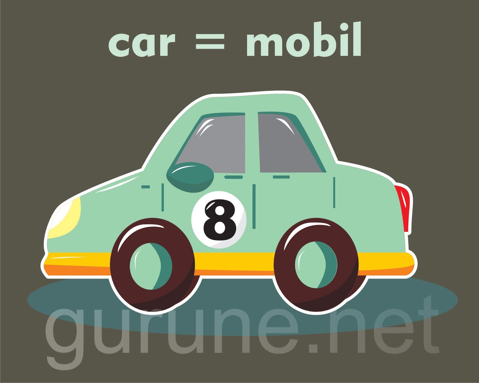 Tutorial Membuat Desain Grafis mobil untuk anak, download vector cdr