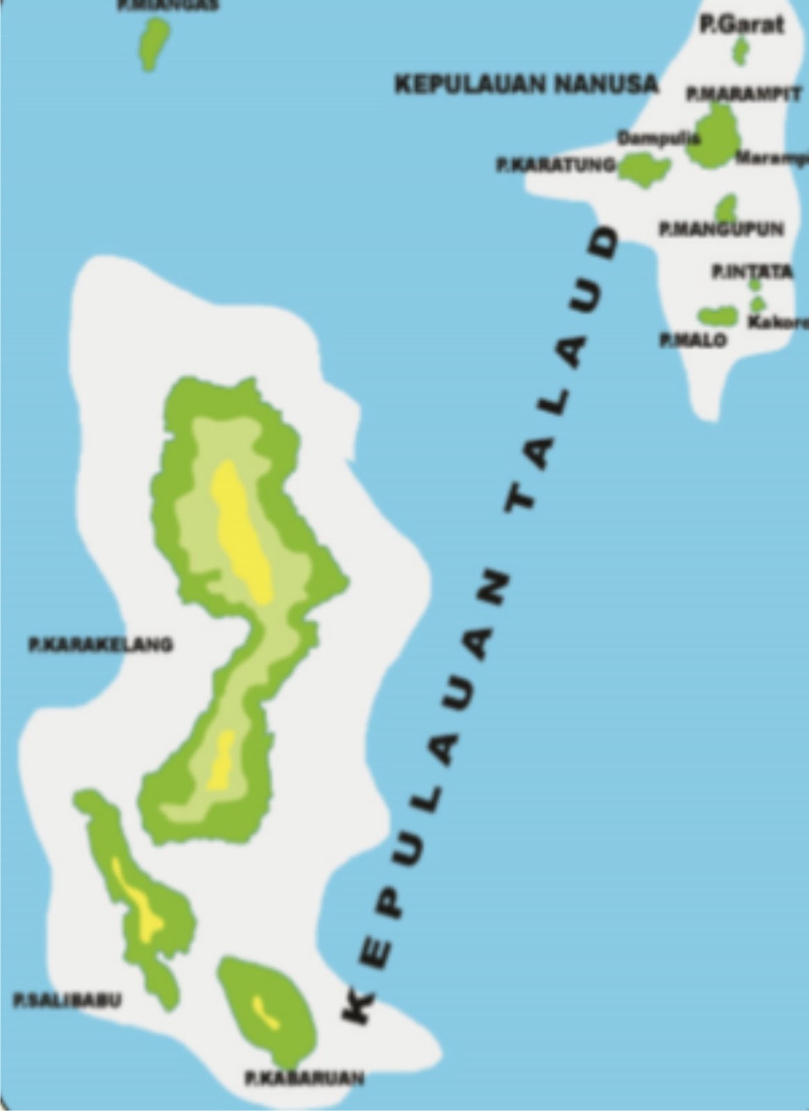 peta pantai malo, kokorotan, sulawesi utara