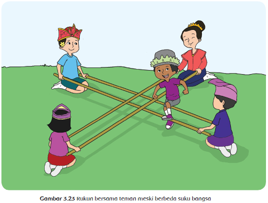 Negara indonesia terdiri dari beragam suku agama dan budaya kita harus bisa membiasakan sikap tolera
