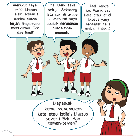 Kata atau Istilah Khusus tentang Cuaca, Kelas 3 SD ...