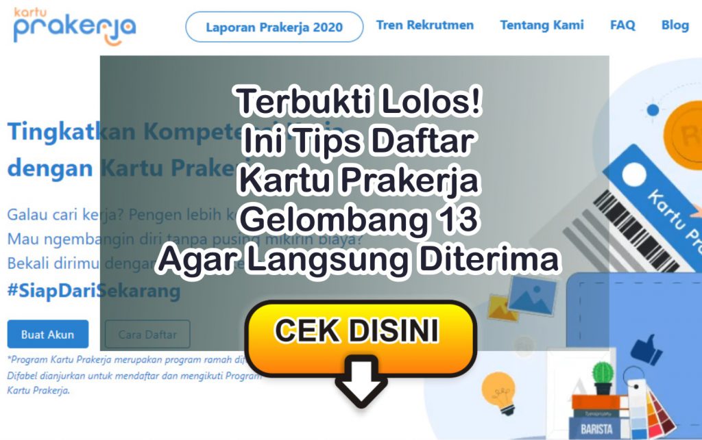 Tips Daftar Kartu Prakerja