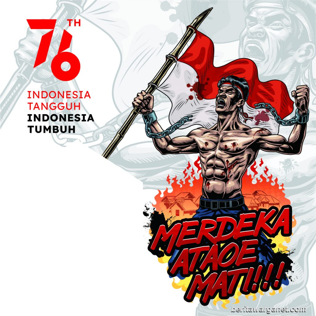 twibbon hut ri 76 tahun 2021,3