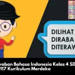 Kunci Jawaban Bahasa Indonesia Kelas 4 SD Halaman 117 Kurikulum Merdeka