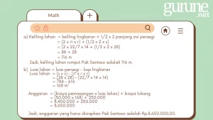 Jawaban Tes Pengetahuan Matematika Kelas 7 Kelas 8