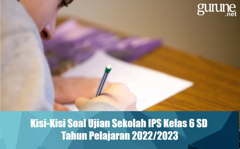 Download Kisi-Kisi US IPS Kelas 6 SD TP 2022/2023