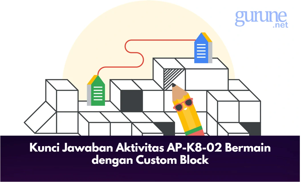 Kunci Jawaban Aktivitas AP-K8-02 Bermain dengan Custom Block
