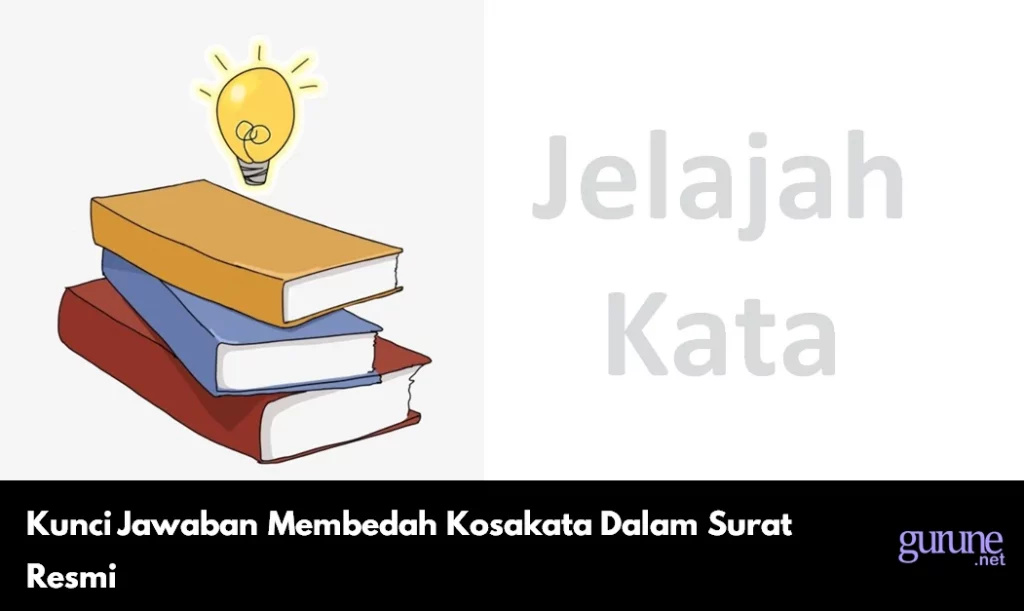 Kunci Jawaban Membedah Kosakata Dalam Surat Resmi