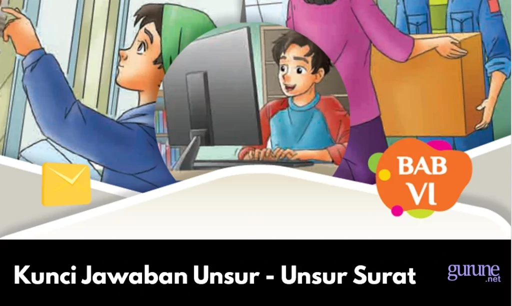 Kunci Jawaban Unsur - Unsur Surat