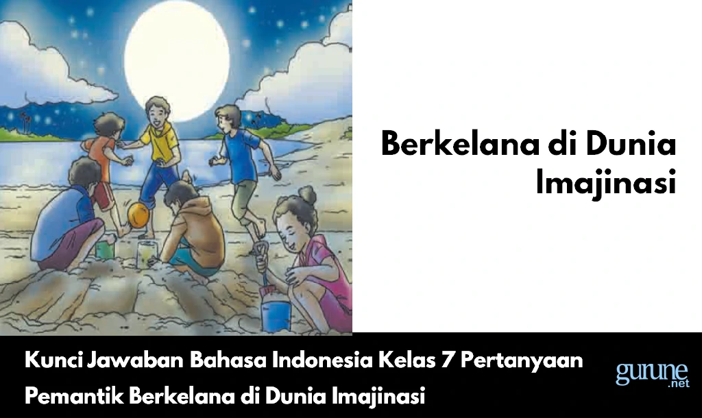 Kunci Jawaban Bahasa Indonesia Kelas 7 Pertanyaan Pemantik Berkelana di Dunia ImajinasiKunci Jawaban Bahasa Indonesia Kelas 7 Pertanyaan Pemantik Berkelana di Dunia Imajinasi