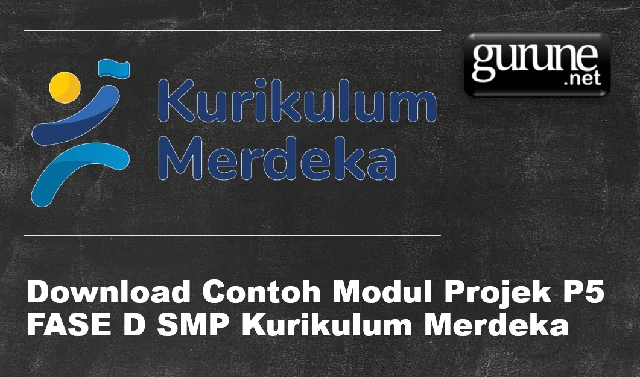 Download Contoh Modul Projek P5 FASE D SMP
