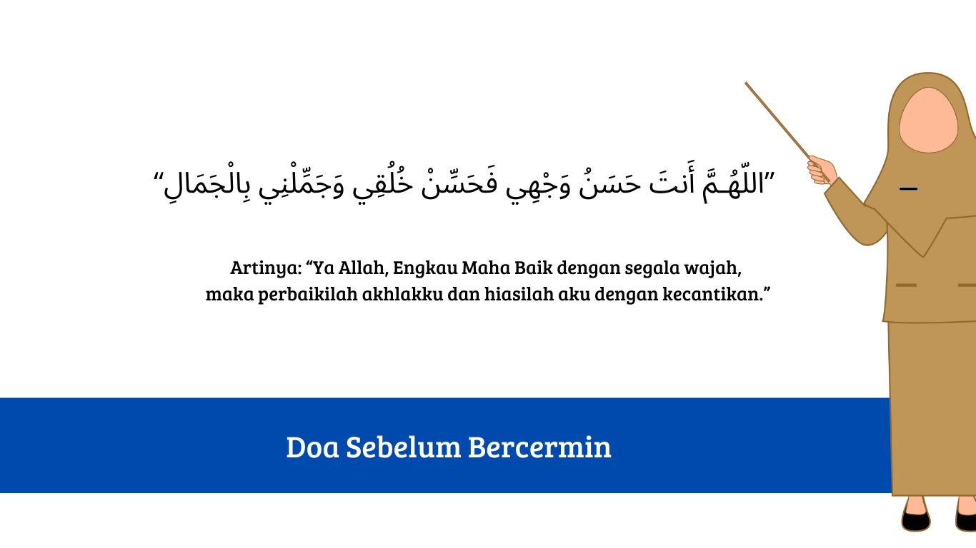 Doa Sebelum Bercermin