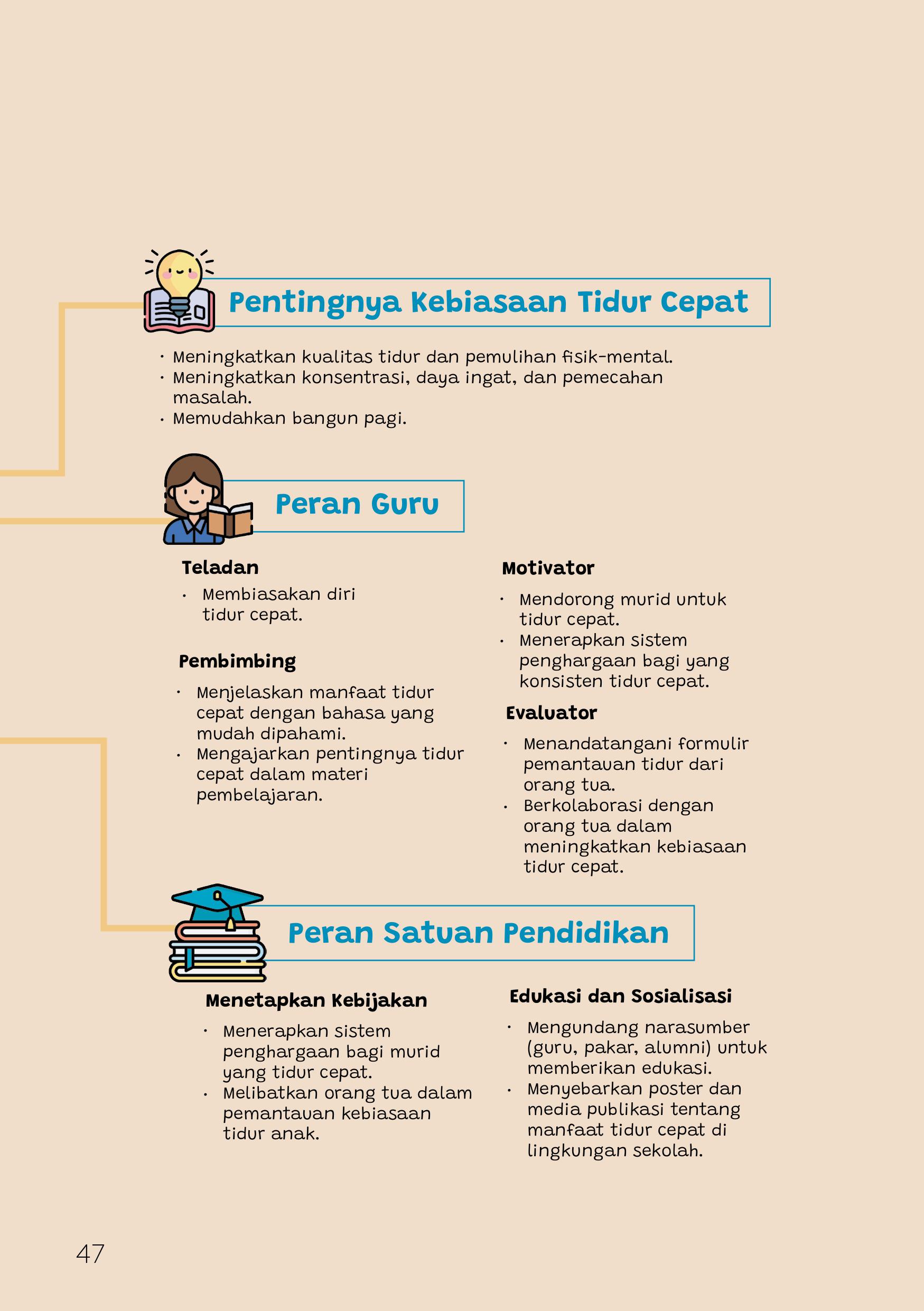 Penerapan Kebiasaan Tidur Cepat untuk Anak dalam Gerakan Tujuh Kebiasaan Anak Indonesia Hebat Penerapan Kebiasaan Tidur Cepat untuk Anak dalam Gerakan Tujuh Kebiasaan Anak Indonesia Hebat
